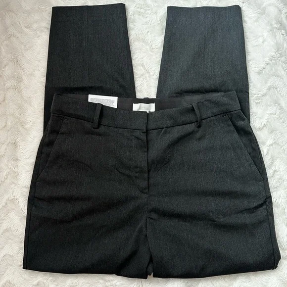 NWT H&M Women’s Size 12 Charcoal Tailored Slacks - Picture 4 of 5